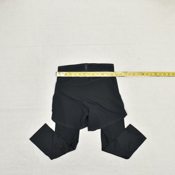 Nike Pro Men's Shorts Tights 2 in 1 Polyester Black S Compression Hypercool - Picture 4 of 8